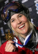 Sarah Burke - RIP (Photo: Nathan Bilow / AP)